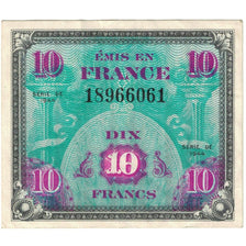 France, 10 Francs, 1944, 18966061, EF(40-45), Fayette:VF18.01, KM:116a