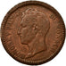Münze, Monaco, Honore V, Decime, 1838, Monaco, SS, Kupfer, KM:97.1