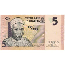 Banknote, Nigeria, 5 Naira, 2008, 2008, KM:32a, UNC(65-70)