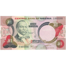 Banknote, Nigeria, 1 Naira, KM:23a, UNC(65-70)