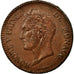 Coin, Monaco, Honore V, 5 Centimes, Cinq, 1837, Monaco, EF(40-45), Copper