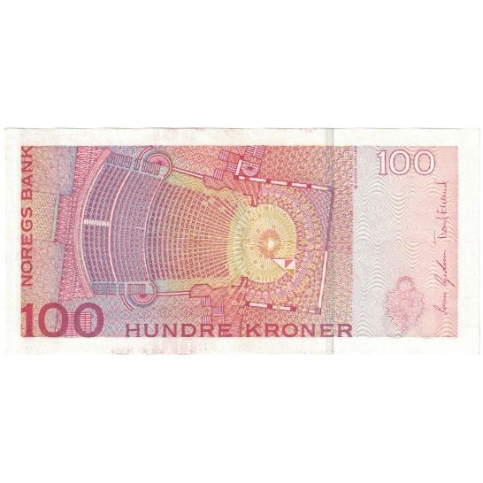 Billet, Norvège, 100 Kroner, 1995, KM:47a, SUP+