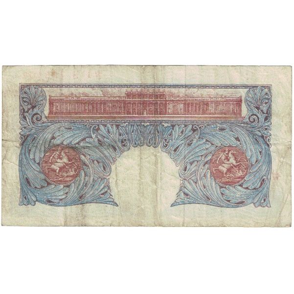 Billet, Grande-Bretagne, 1 Pound, KM:367a, TB+