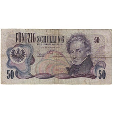 Banknote, Austria, 50 Schilling, 1970-01-02, KM:143a, VG(8-10)