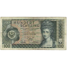 Banknote, Austria, 100 Schilling, 1969-01-02, KM:146a, F(12-15)