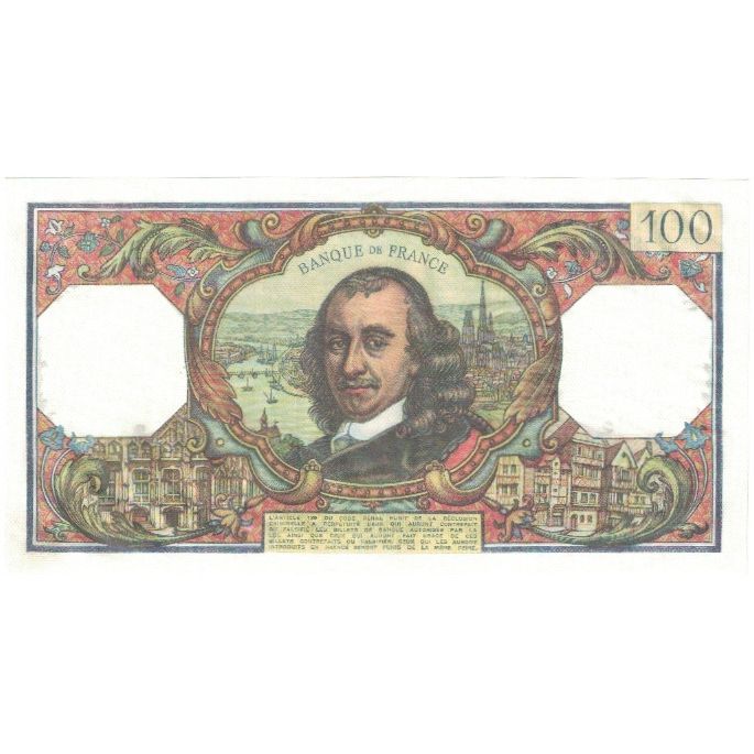 França, 100 Francs, 1977, F.1060, UNC(65-70), Fayette:65.57, KM:149a