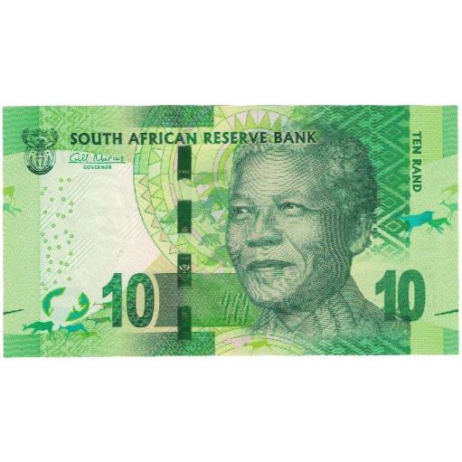 Banknote, South Africa, 10 Rand, Undated (2012), KM:133, UNC(65-70)