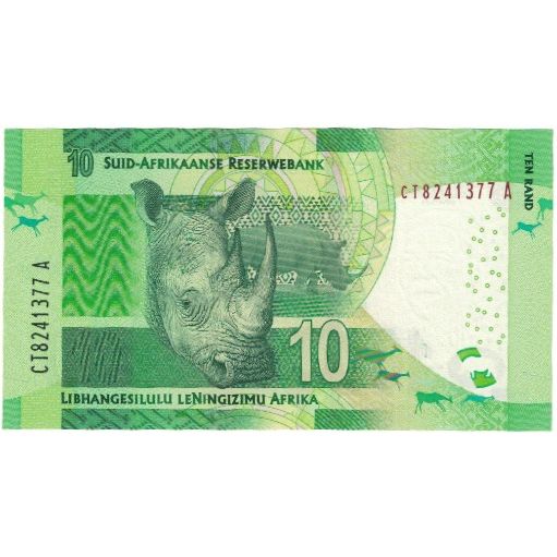 Banknote, South Africa, 10 Rand, Undated (2012), KM:133, UNC(65-70)