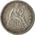 United States, Seated Liberty Dime, 1855, U.S. Mint, Philadelphia, KM 77