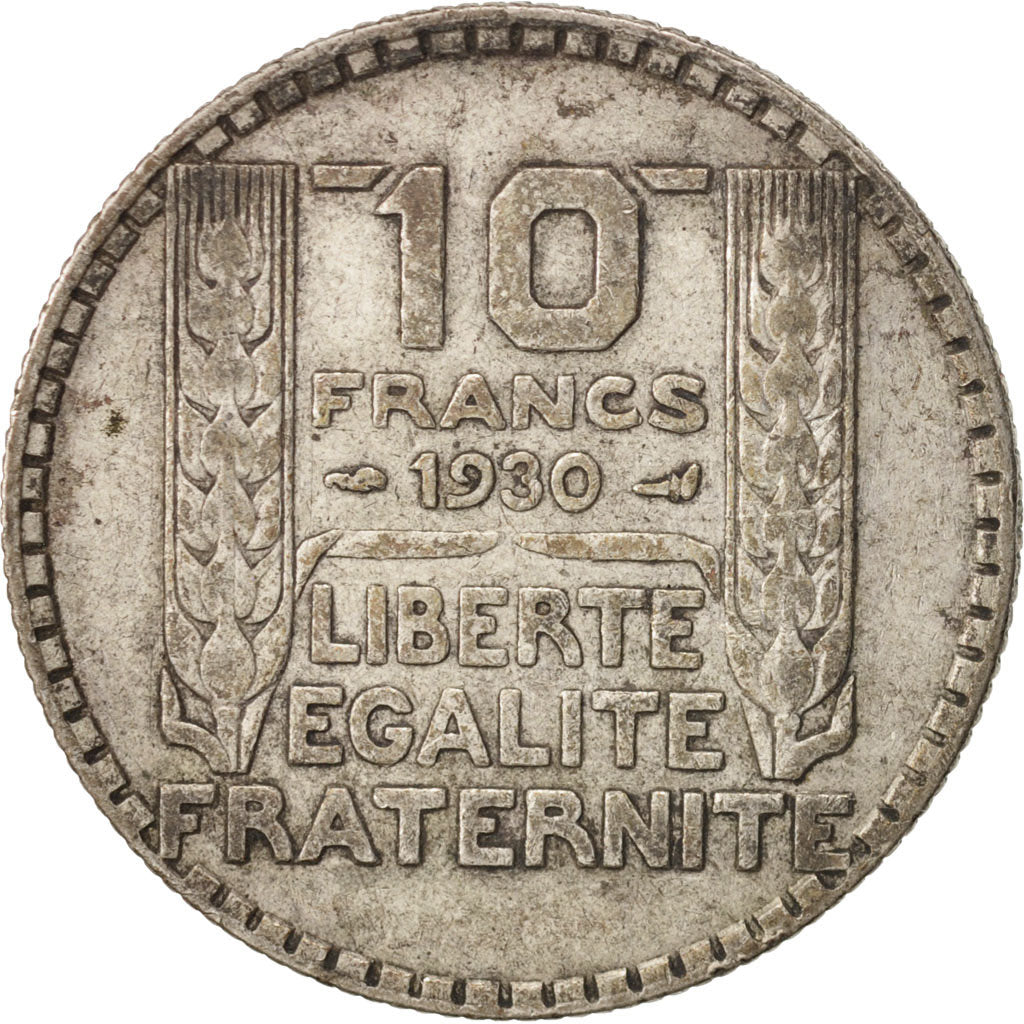 France, Turin, 10 Francs, 1930, Paris, TB+, Argent, KM:878, Gadoury:801