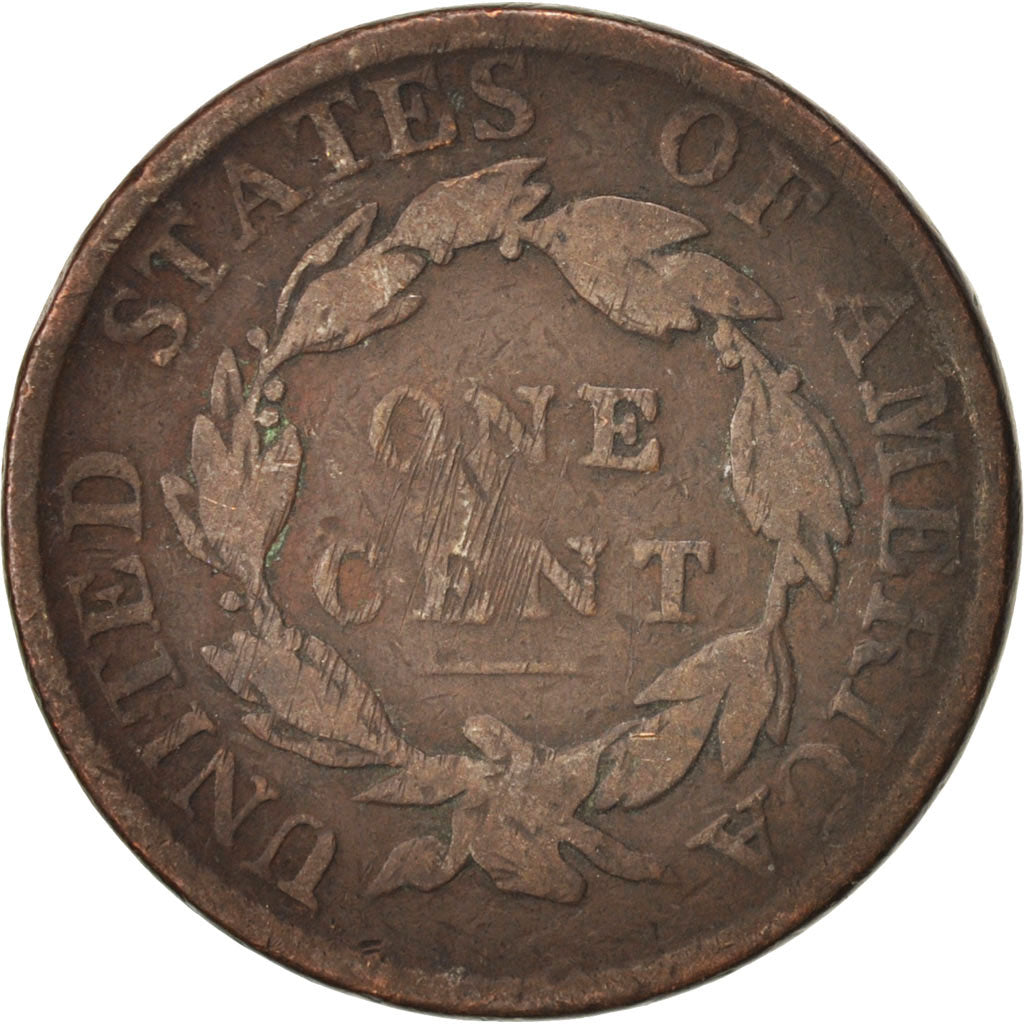 United States, Coronet Cent, Cent, 1818, U.S. Mint, Philadelphia, VF(20-25)