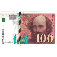 France, 100 Francs, 1997, Cézanne, UNC(65-70), Fayette:74.01, KM:158a