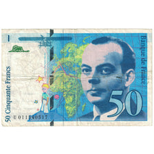Francia, 50 Francs, St Exupéry, 1993, U011540517, BC, Fayette:72.2, KM:157b