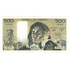 França, 500 Francs, 1984, M.212, EF(40-45), Fayette:71.31, KM:156e