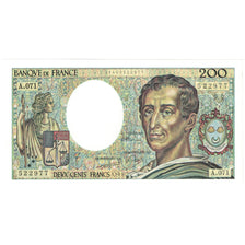 França, 200 Francs, Montesquieu, 1989, A.071, UNC(65-70), Fayette:70.09
