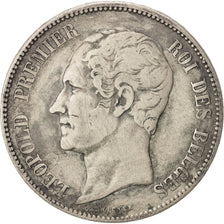 Belgium, Leopold I, 5 Francs, 5 Frank, 1850, VF(30-35), Silver, KM:17