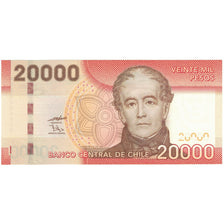 Billete, 20,000 Pesos, 2011, Chile, KM:165, UNC