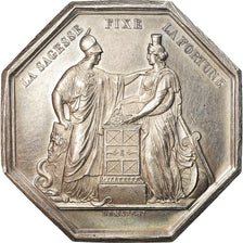 France, Token, Banque de France, An VIII, Dumarest, MS(63), Silver