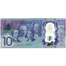 Nota, Canadá, 10 Dollars, 2017, UNC(65-70)