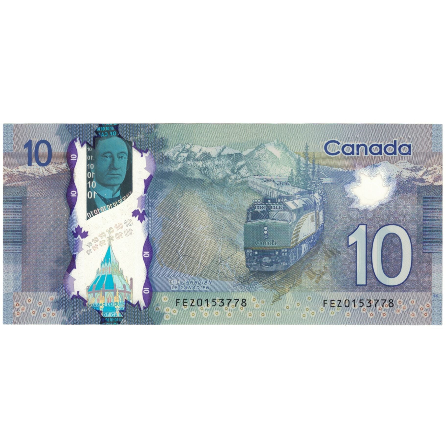 Billet, Canada, 10 Dollars, NEUF