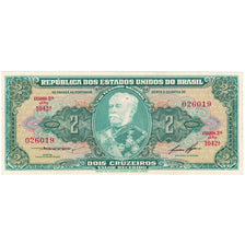 Banknote, Brazil, 2 Cruzeiros, Undated (1956-58), KM:157Ab, EF(40-45)