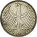 Moneta, GERMANIA - REPUBBLICA FEDERALE, 5 Mark, 1951, Karlsruhe, BB, Argento
