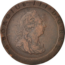 Grande-Bretagne, George III, Penny, 1797, TB+, Cuivre, KM:618