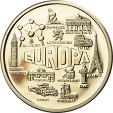 France, Medal, Monuments des Etats de la Communauté Européenne, Politics