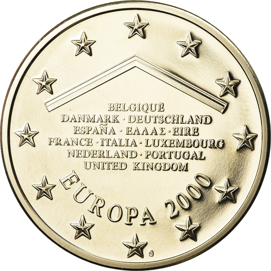 France, Medal, Monuments des Etats de la Communauté Européenne, Politics