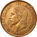 Monnaie, France, Napoleon III, Napoléon III, 5 Centimes, 1861, Strasbourg
