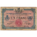 France, Mende, 1 Franc, 1918, VF(20-25), Pirot:7.
