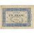 Francia, Vicoigne, 1 Franc, BC