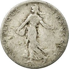Coin, France, Semeuse, 50 Centimes, 1908, Paris, VF(20-25), Silver, KM:854