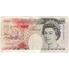 Billet, Grande-Bretagne, 10 Pounds, 1993-1998, KM:386a, TB