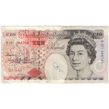 Banknote, Great Britain, 10 Pounds, 1993-1998, KM:386a, VG(8-10)