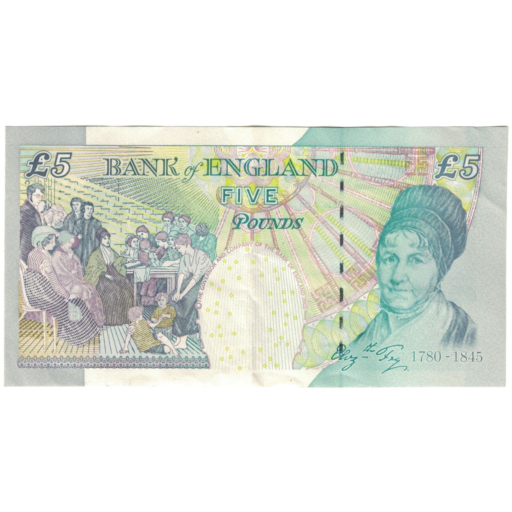 Billet, Grande-Bretagne, 5 Pounds, Undated (2004), KM:391c, TTB