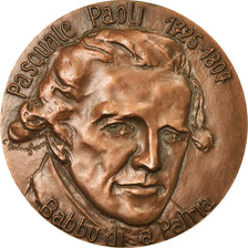 France, Medal, Pasquale Paoli, Centenaire du Retour de ses Cendres, 1989