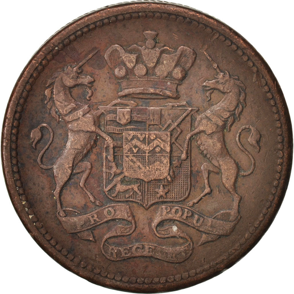 Great Britain, Token Cornish Mine Penny, 1812, EF(40-45), Copper