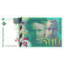 França, 500 Francs, Pierre et Marie Curie, 1998, N037623976, EF(40-45)