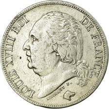 Monnaie, France, Louis XVIII, 2 Francs, 1824, Lille, TTB+, Argent, KM:710.12