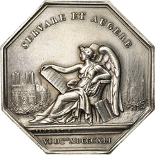 France, Token, Académie de Reims, 1841, Pingret, MS(63), Silver