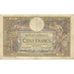 France, 100 Francs, Luc Olivier Merson, 1915, W;2604, TB, Fayette:23.07, KM:71a