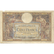 Frankreich, 100 Francs, Luc Olivier Merson, 1917, E.4241, S, Fayette:23.9