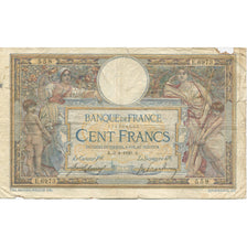 Francja, 100 Francs, Luc Olivier Merson, 1920, E.6973, VG(8-10), Fayette:23.12