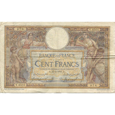 Francia, 100 Francs, Luc Olivier Merson, 1918, Y.4501, BC, Fayette:23.10, KM:71a