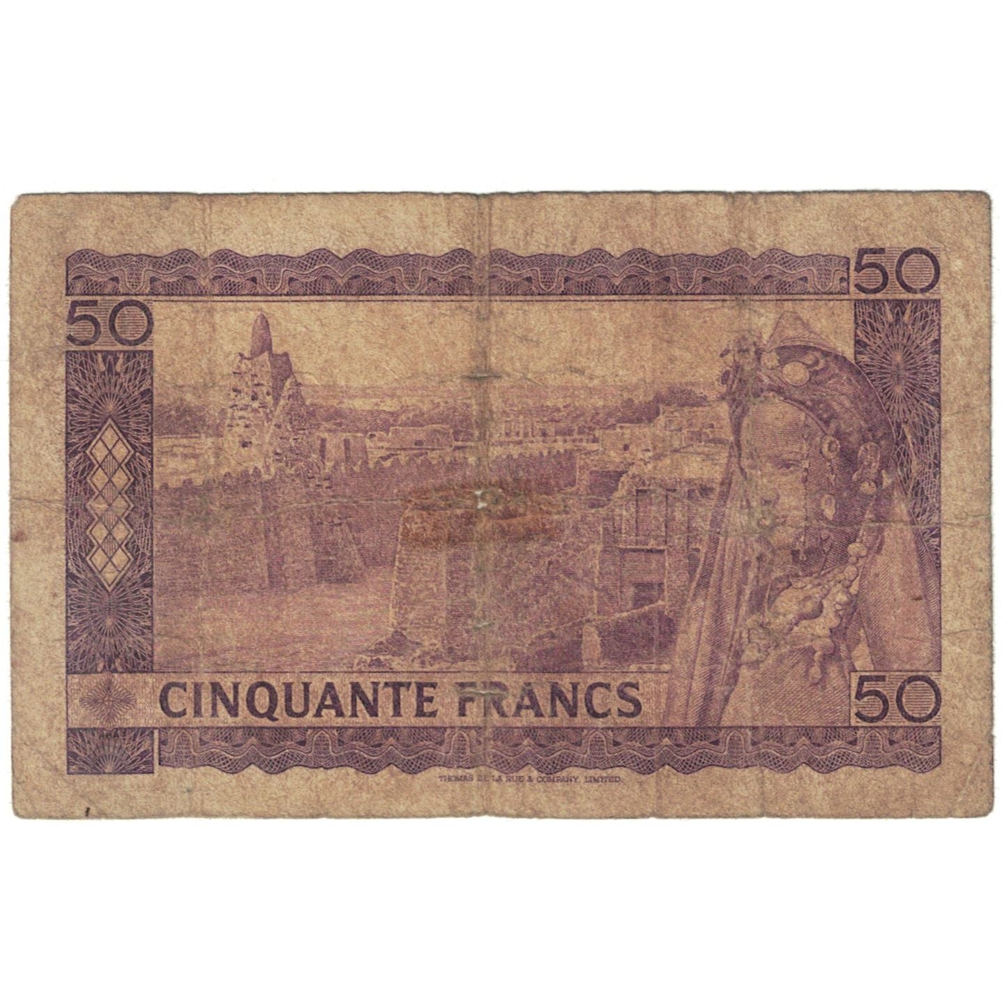 Billet, Mali, 50 Francs, 1960, 1960-09-22, KM:6a, B