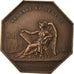 France, Token, Académie de Reims, 1841, Pingret, MS(63), Bronze