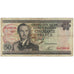 Banknote, Luxembourg, 50 Francs, 1972, 1972-08-25, KM:55b, VG(8-10)