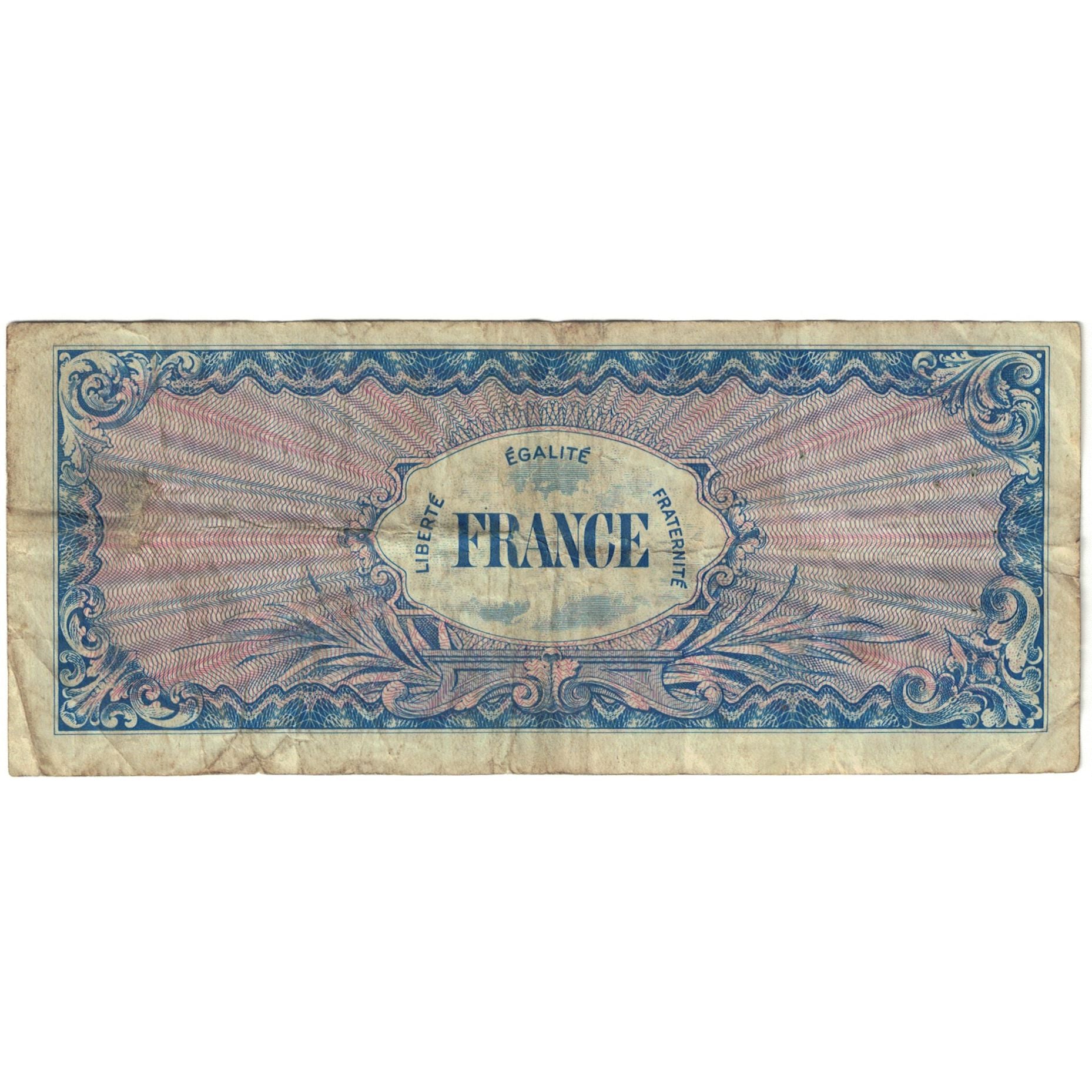 France, 100 Francs, 1945 Verso France, 1944, 79747966, B, Fayette:20.2, KM:118b