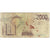 Banknot, Włochy, 2000 Lire, D.1990, KM:115, VG(8-10)